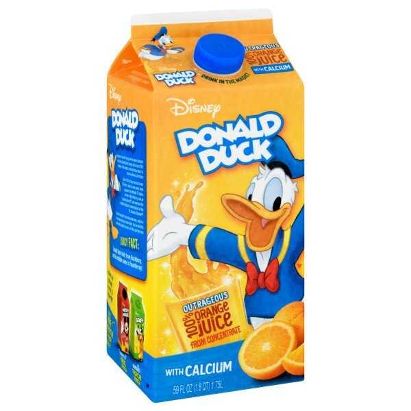 Donald Duck Orange Juice