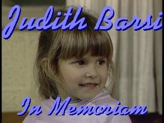 Judith Eva Barsi: June 6th, 1978-July 25th, 1988